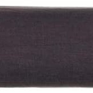 Charcoal black  color Pure linen Fitted sheet. 100% organic flax linen. European grown and woven