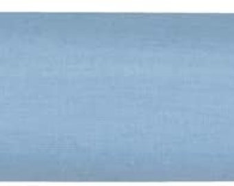 Acid blue color Pure linen Flat sheet. 100% organic flax linen. European grown and woven