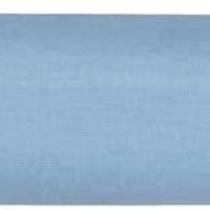 Acid blue color Pure linen Fitted sheet. 100% organic flax linen. European grown and woven