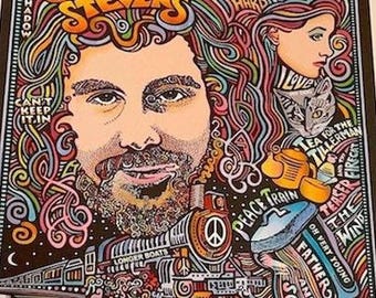 Cat Stevens, art print by Posterography