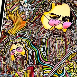 Poster dei Grateful Dead, poster di Jerry Garcia, di Posterography
