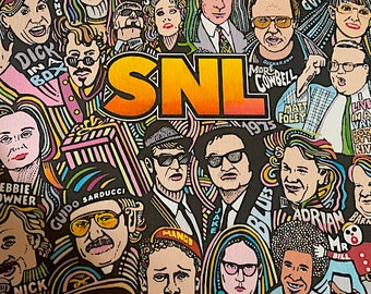 SNL Poster, art print by Posterography