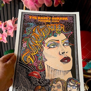 Rocky Horror Picture Show, kunstafdruk van Posterography.