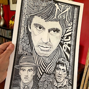 Al Pacino Poster, by Posterography