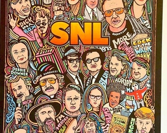 SNL Poster, art print by Posterography