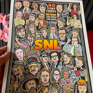 SNL Poster, art print by Posterography