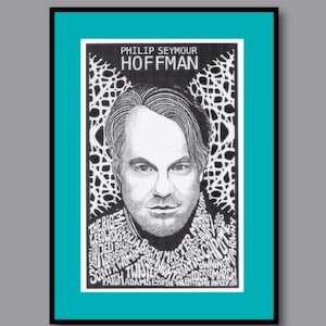Philip Seymour Hoffman Poster, by Posterography