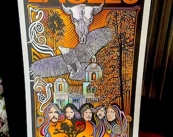 Eagles Poster, Art Print by Posterography.
