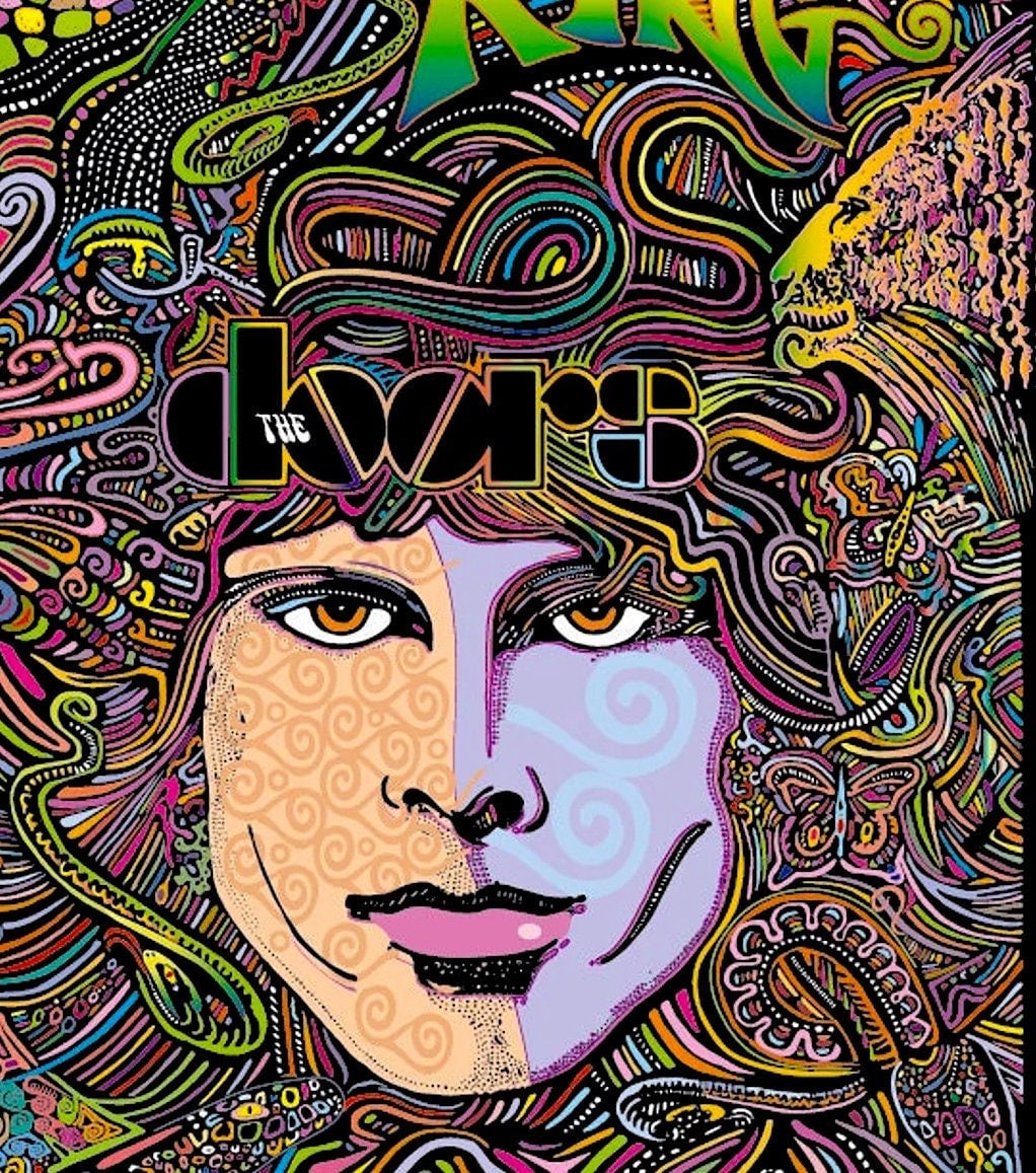 The Doors, the Lizard King, Jim Morrison, Art Print by