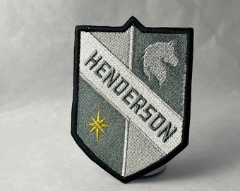 HSK “Henderson” Sköld Broderad Tygmärke
