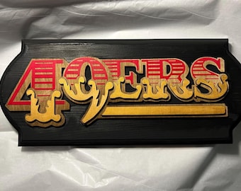 14” San Francisco 49ers Wood Sign