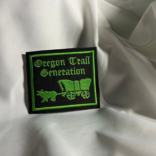 Oregon Trail Generation Embroidered Patch