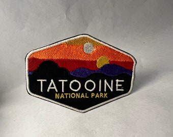 Tatooine National Park Embroidered Patch
