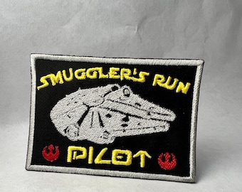 Smugglers Run Pilot Embroidered Patch