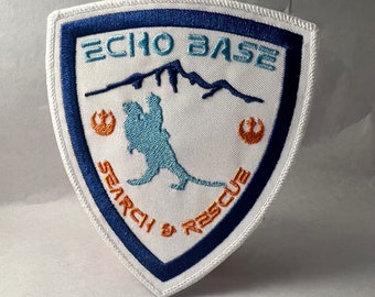 Naszywka haftowana Echo Base Search & Rescue