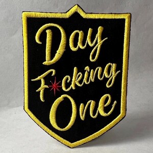 VGK “Day F*cking One” Aufnäher / Aufnäher