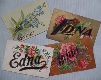 Historical 1910s Unposted Signed Illustrations Female Model Fashion Pinup Vintage Postcards Gibson Girls UPPC Collectible Ephemera
