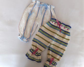 Paños de cocina estilo bombacho vintage, pantalones bombachos, ropa para muñecas, regalo divertido para despedida de soltera o inauguración de casa.
