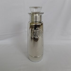 Vintage Mirrored Whiskey Decanter