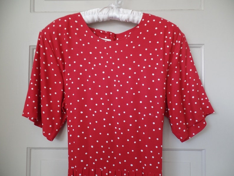 red easter dress