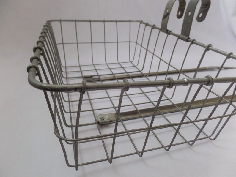 Vintage Wire Bicycle Basket Large 1980's Retro Wald Bike Etsy