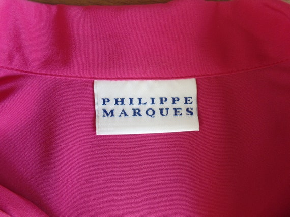 Vintage Magenta 3-Piece Pant Set Philippe Marques… - image 8