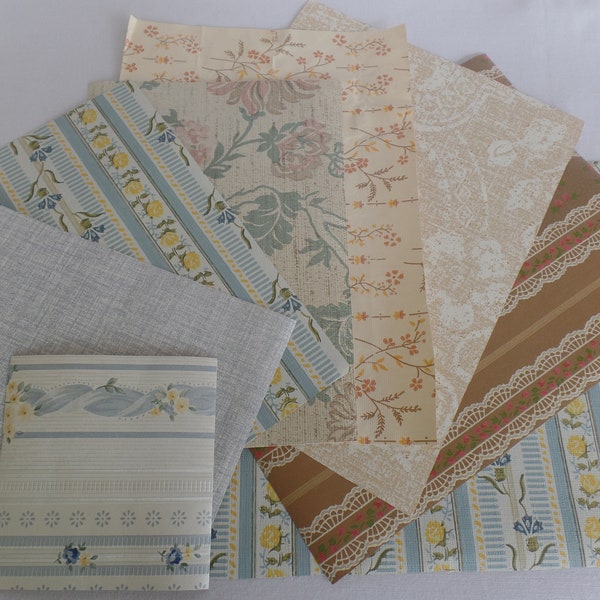 Wallpaper Scraps Etsy