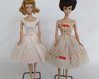 Barbie vintage de los años 60, vestido n.° 931 Fiesta en el jardín 1962 O n.° 1600 Cita para almorzar 1964. ¡Elige tu ropa!
