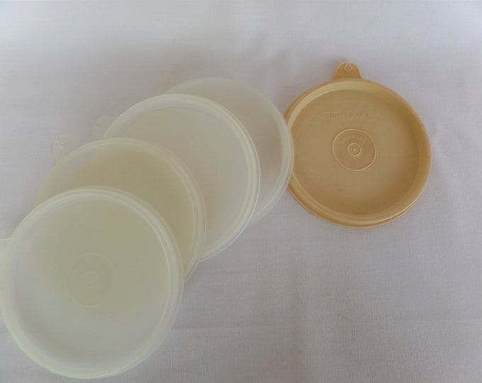 Vintage Replacement Tupperware Lid A Only Small Plastic Etsy