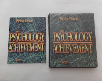 La psicología del éxito: Serie de casetes de Brian Tracy con cuaderno de ejercicios, cintas motivacionales y seminario de Nightingale Conant de 1977.