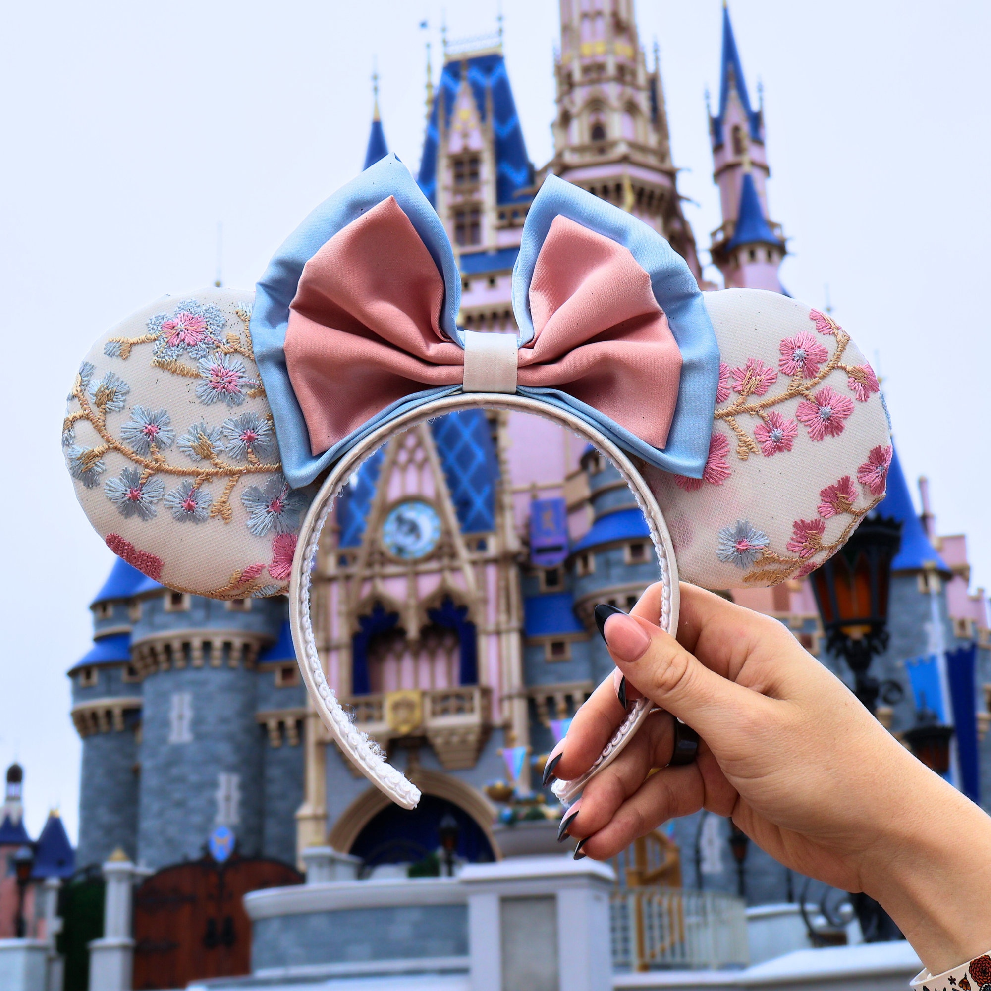 Aurora make it pink make it blue princess ears ?? Make It Pink Make It Blue Aurora Mouse Ears: Sleeping Beauty  main image 3