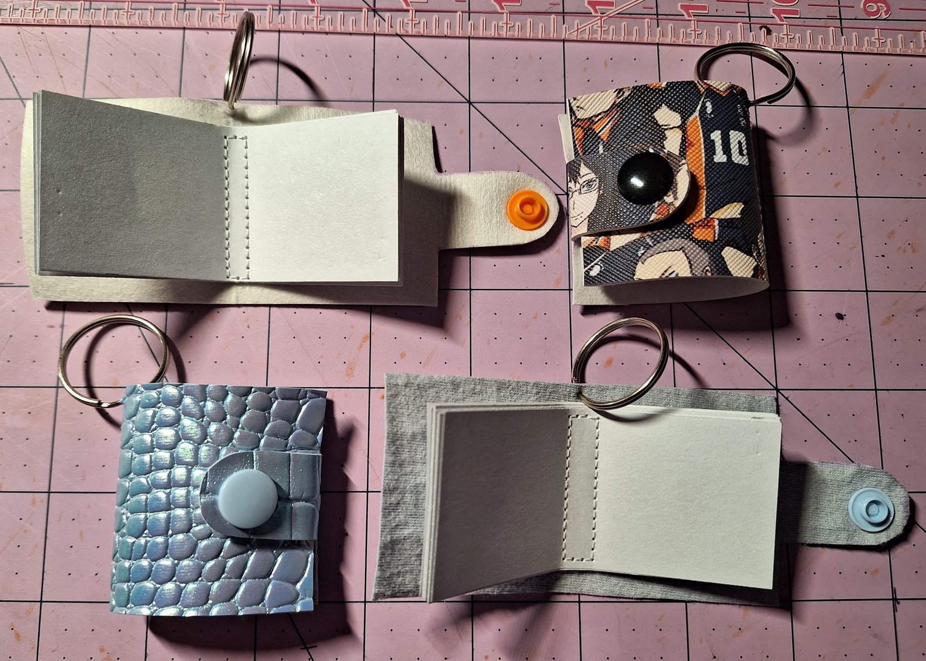 Mini Keychain Notebooks - Etsy