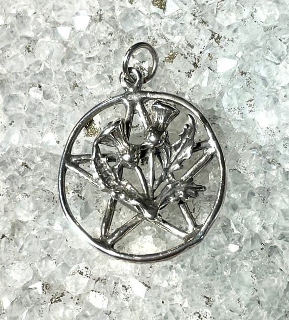 Scottish Thistle Pentagram