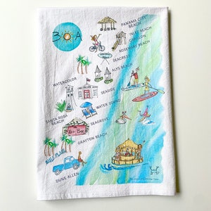 30A Florida Tea Towel