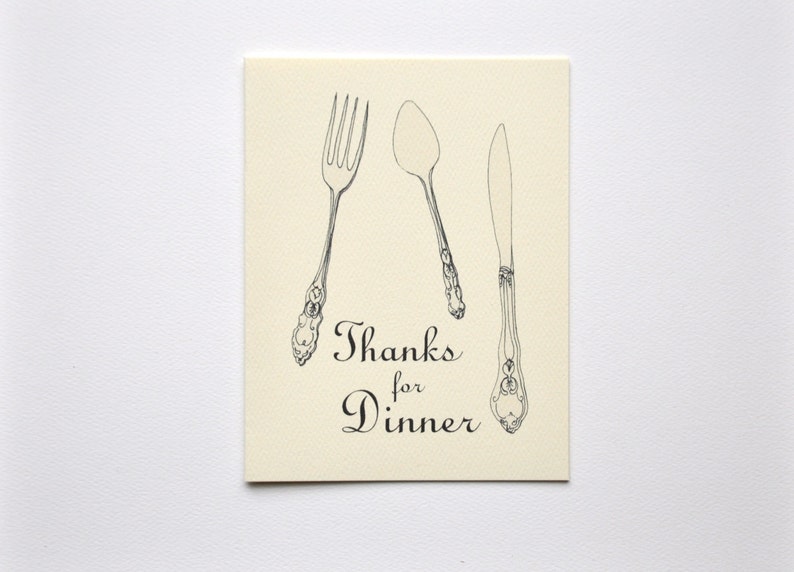 Free Printable Dinner Note Cards