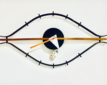 Original vintage George Nelson eye clock