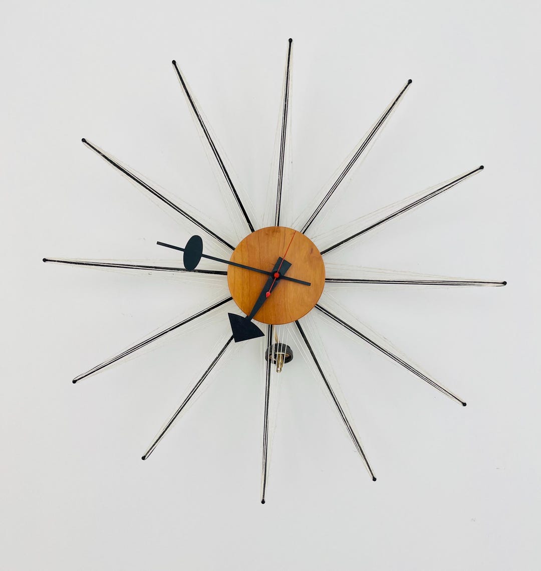 Rare String Clock George Nelson Howard Miller - Etsy