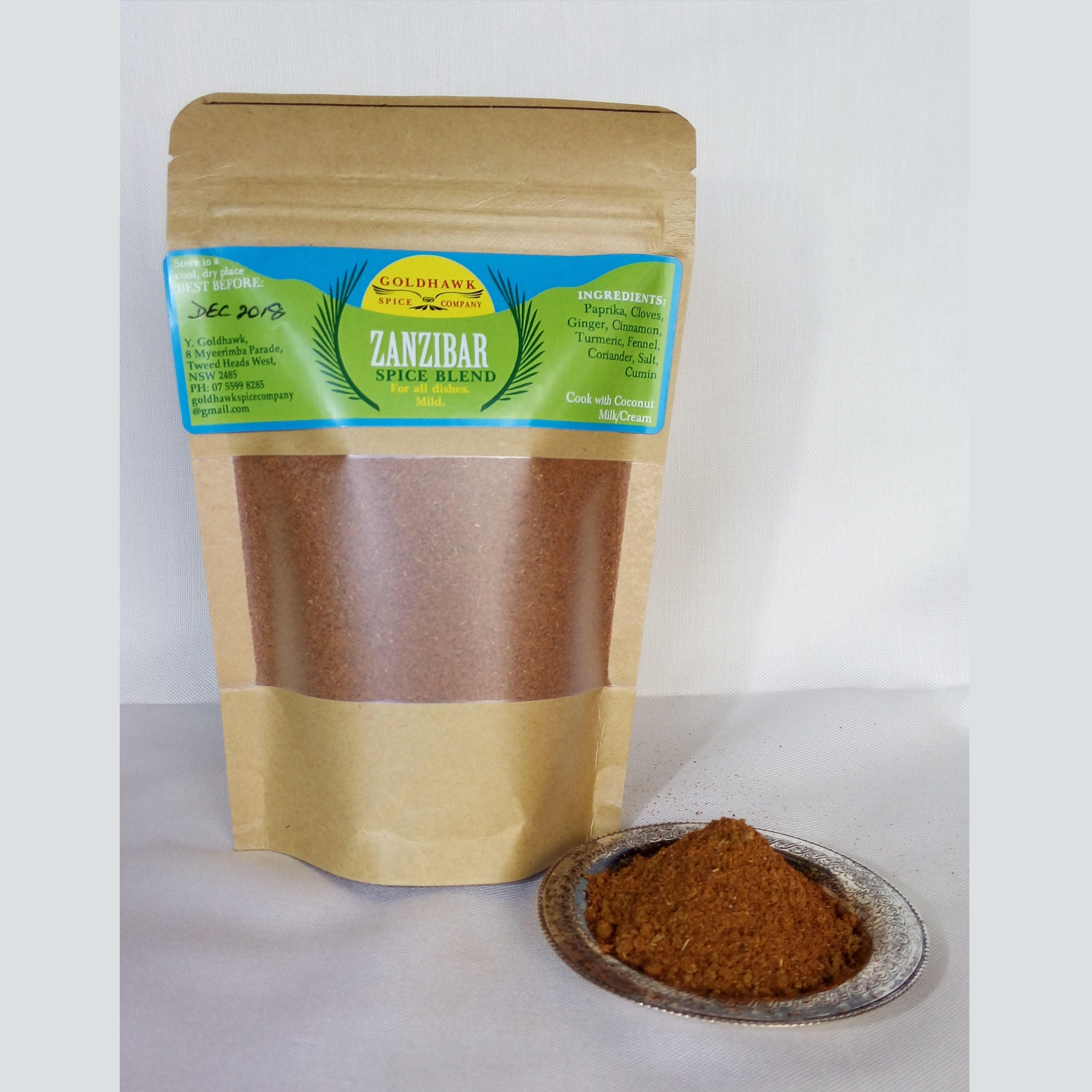 ZANZIBAR SPICE BLEND 100g Packet Etsy Australia