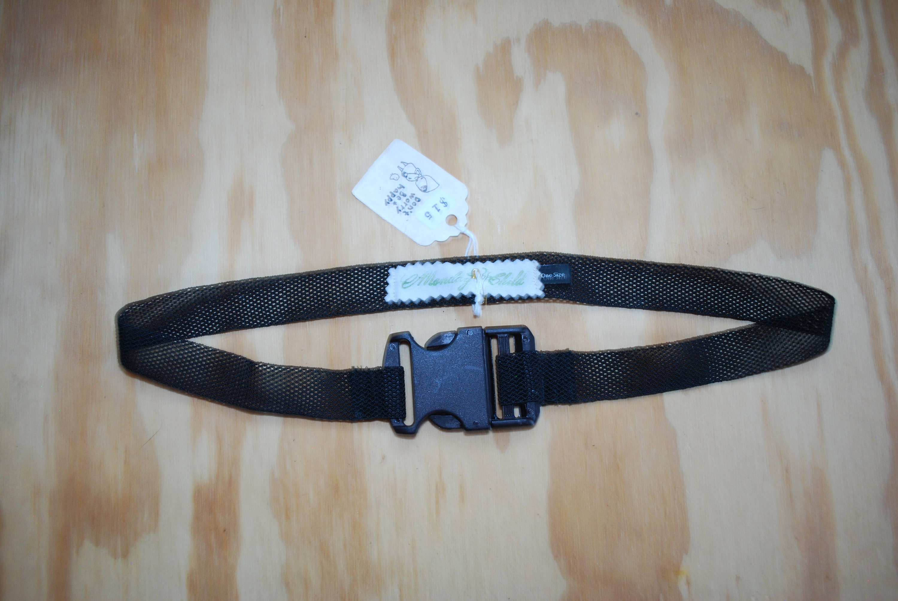 Black Clip Belt Etsy