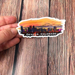 Denver Colorado Vinyl Decal Sticker