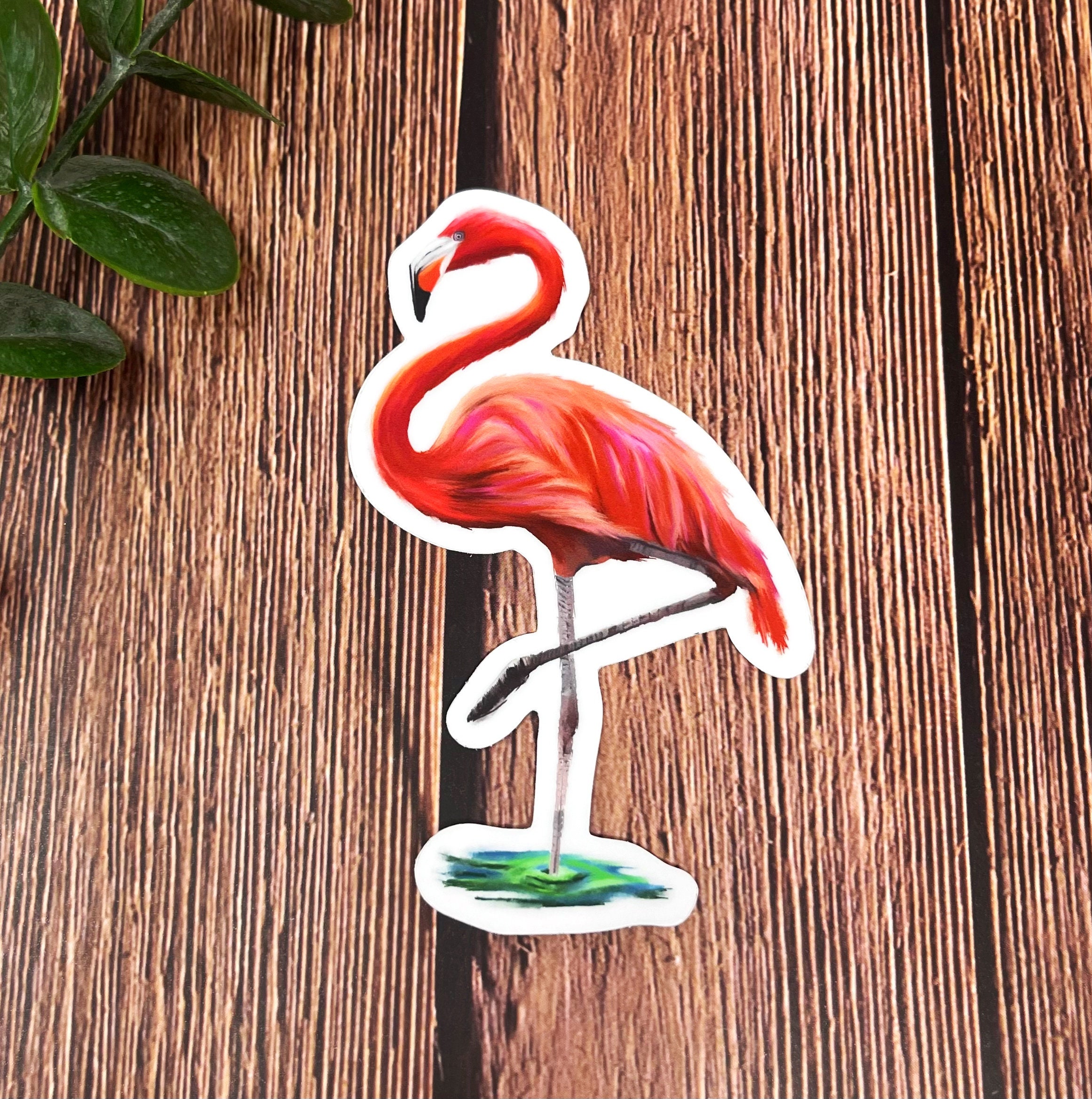 Flamingo Vinyl Decal 4