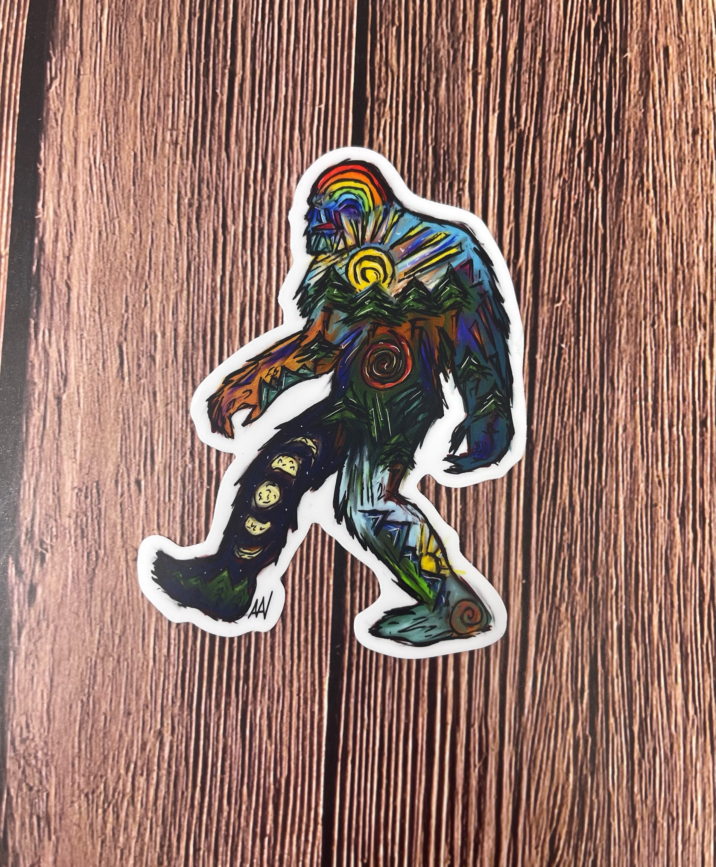 Squatchlet Sticker Sasquatch Vinyl Decal Sticker - Etsy