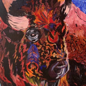 Buffalo Print - Third Wolf