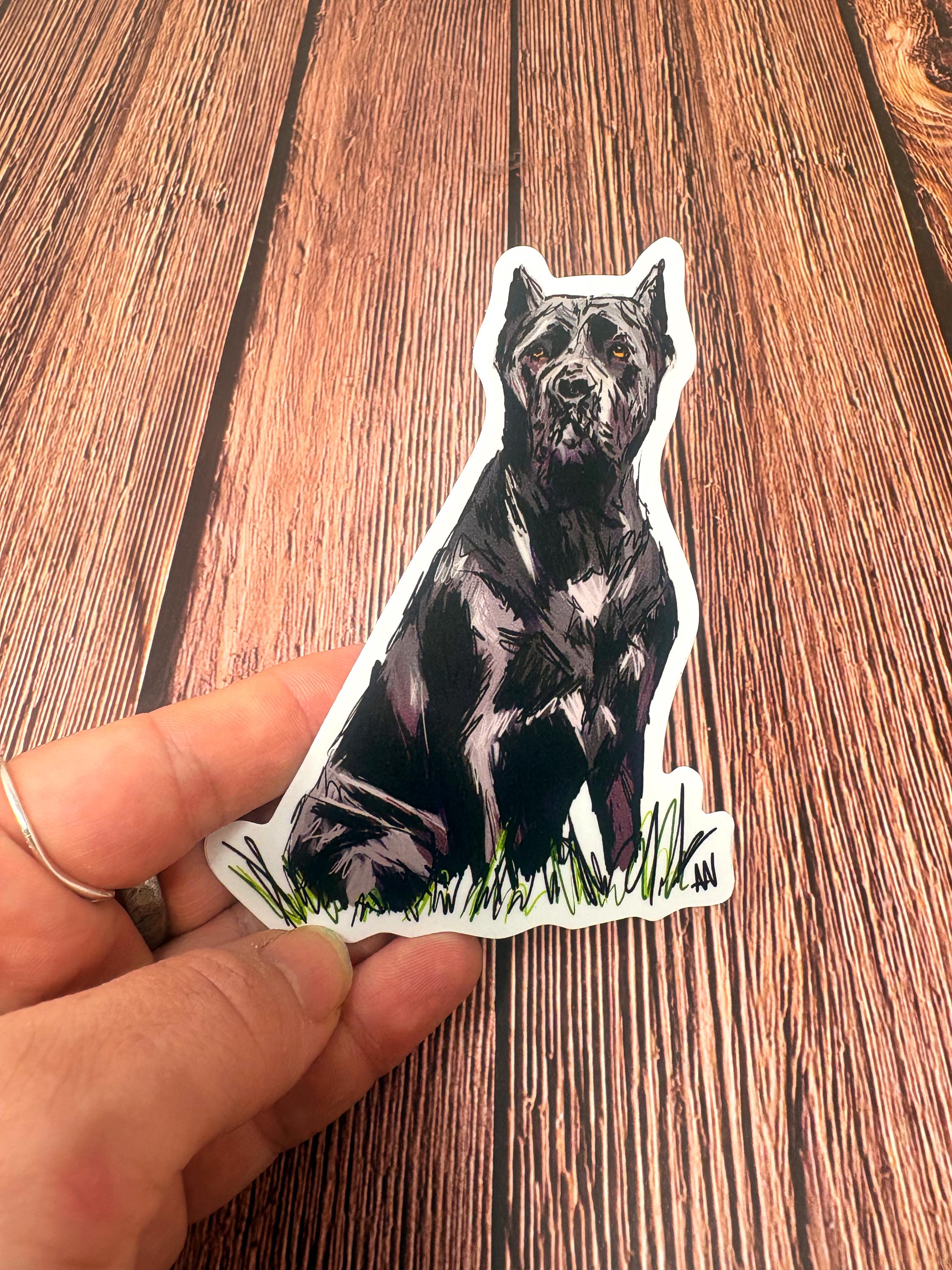 Cane Corso Vinyl Decal Sticker - Etsy