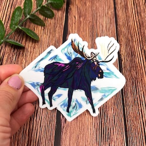 Moose Vinyl Decal Sticker