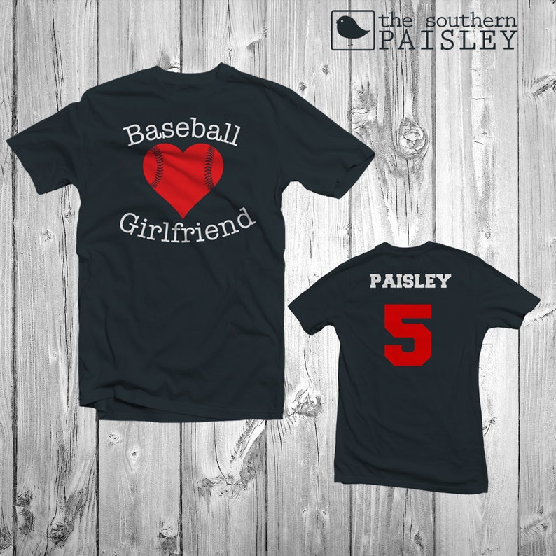Baseball Girlfriend Shirt Baseball Girlfriend Baseball Etsy
