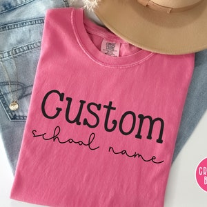 Custom Teacher Shirt, Comfort Colors Teacher Tee, Personalized Teacher Gift, Teacher Appreciation, Back to School, New Teacher Gift, Teacher