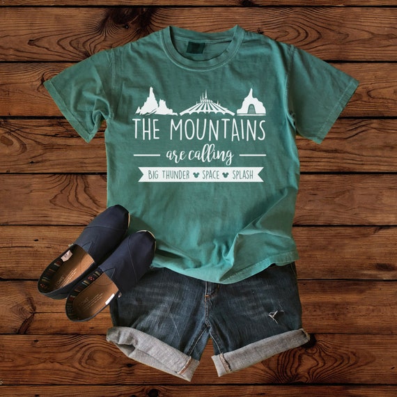 disney mountains shirt