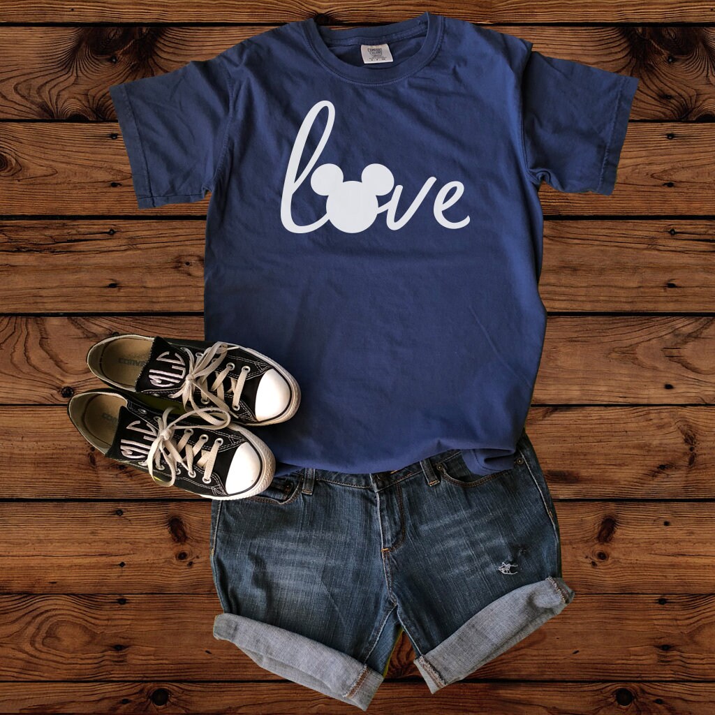 Disney Love Comfort Colors Disney 