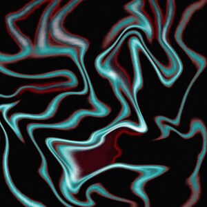 One of a kind abstract 13x13 Print done by mee!